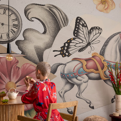 Fototapetai Vintažinis žiedas