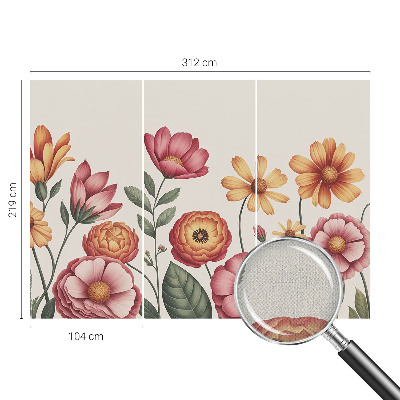 Tapetai Blomster išdėstymas