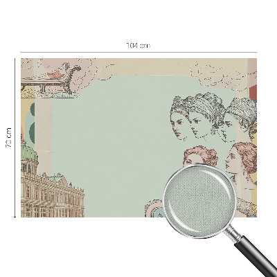 3D fototapetas Klasikinis koliažas