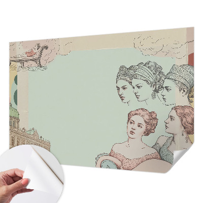 3D fototapetas Klasikinis koliažas