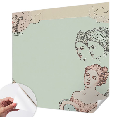 3D fototapetas Klasikinis koliažas