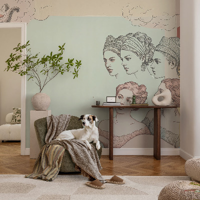 3D fototapetas Klasikinis koliažas