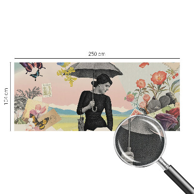 Tapetai Romantiškas koliažas