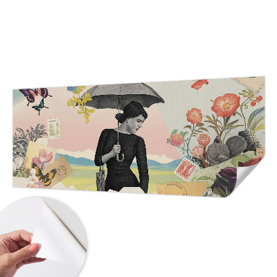 Tapetai Romantiškas koliažas