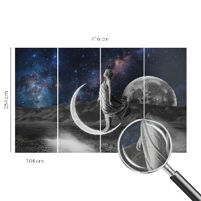 3D fototapetas sienoms Nattedromė