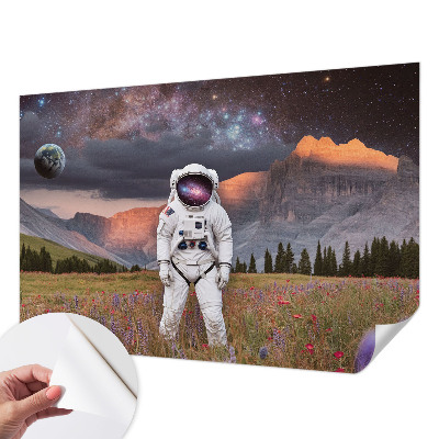 3D fototapetas sienoms su kosminiu kraštovaizdžiu