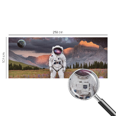3D fototapetas sienoms su kosminiu kraštovaizdžiu