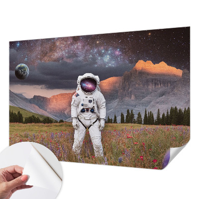 3D fototapetas sienoms su kosminiu kraštovaizdžiu
