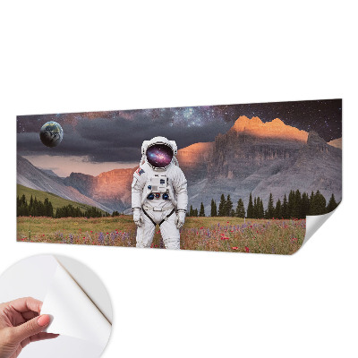 3D fototapetas sienoms su kosminiu kraštovaizdžiu
