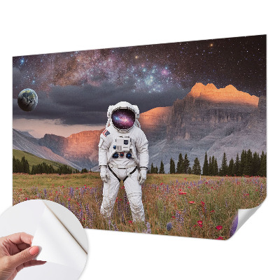 3D fototapetas sienoms su kosminiu kraštovaizdžiu