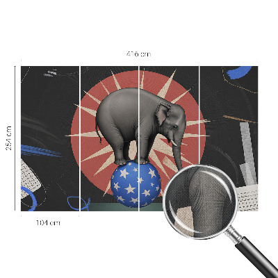 Fototapetas vaikams Cirko elfantas