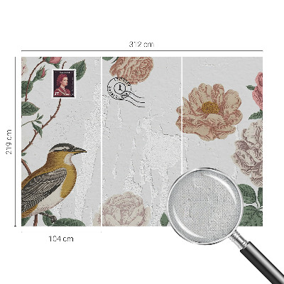 3D fototapetas Vintažinis žiedas