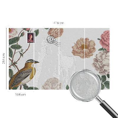 3D fototapetas Vintažinis žiedas