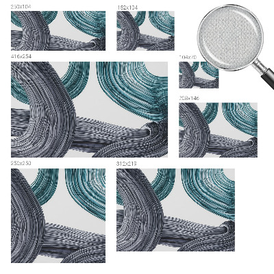 3D fototapetas Væskelinjer