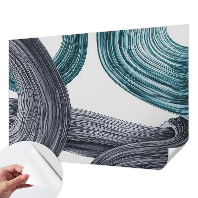 3D fototapetas su raštų vingiais