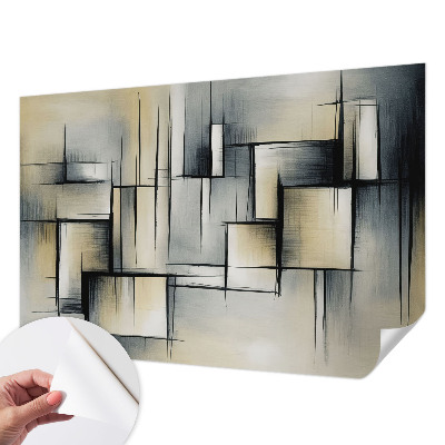 Fototapetas vaikams su abstrakčios geometrijos motyvais