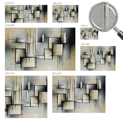 Fototapetas vaikams Abstrakti geometrija