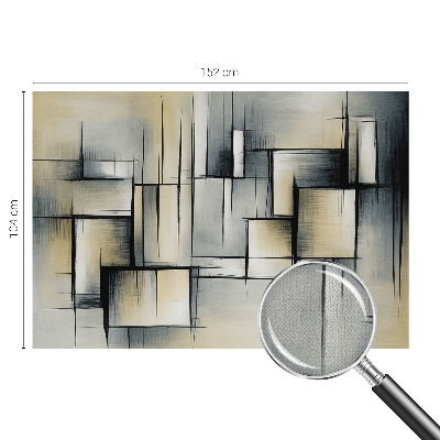 Fototapetas vaikams su abstrakčios geometrijos motyvais