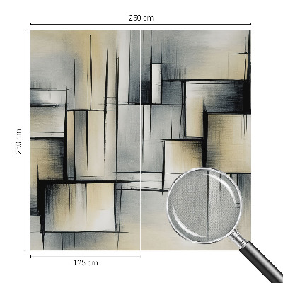 Fototapetas vaikams su abstrakčios geometrijos motyvais