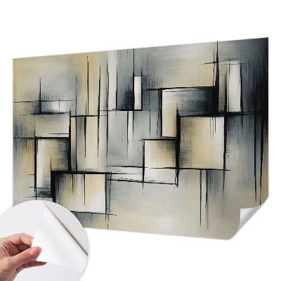 Fototapetas vaikams su abstrakčios geometrijos motyvais