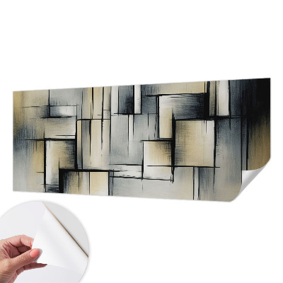 Fototapetas vaikams su abstrakčios geometrijos motyvais