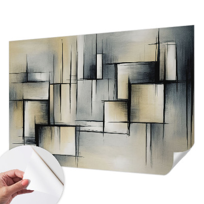Fototapetas vaikams su abstrakčios geometrijos motyvais