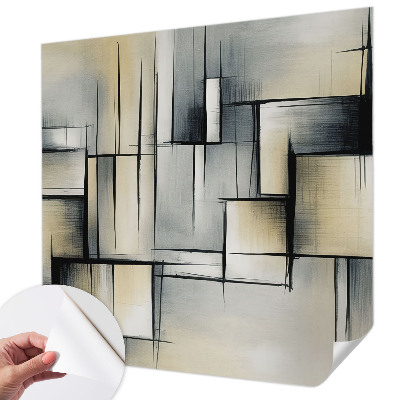 Fototapetas vaikams su abstrakčios geometrijos motyvais