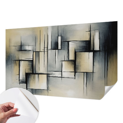Fototapetas vaikams su abstrakčios geometrijos motyvais
