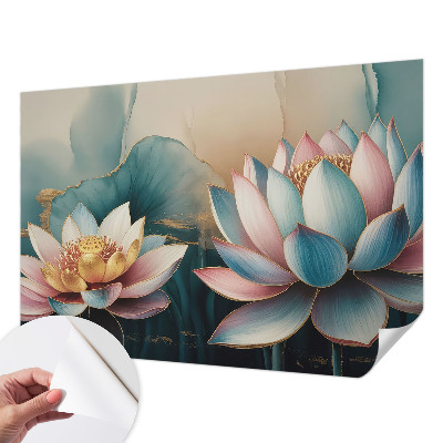 Fototapetai Harmoniens lotoso žiedai