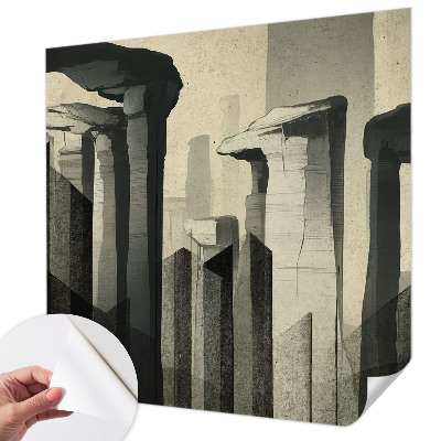 Savaime lipnus fototapetas Rå architektūra