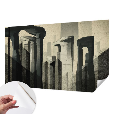 Savaime lipnus fototapetas Rå architektūra