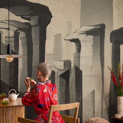 Savaime lipnus fototapetas Rå architektūra