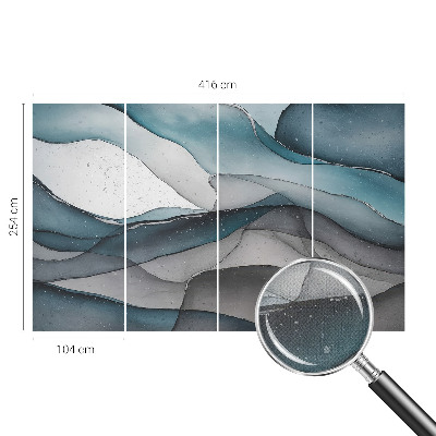 3D fototapetas sienoms su spalvingais bulgarų motyvais