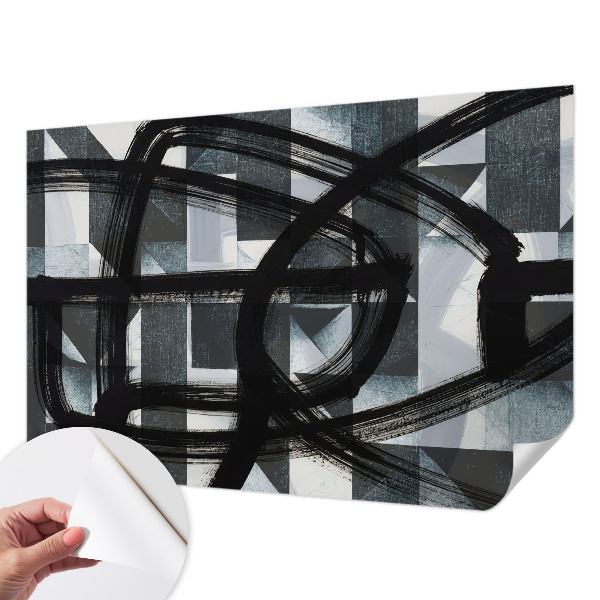 3D fototapetas sienoms Ekspresyvinė geometrija