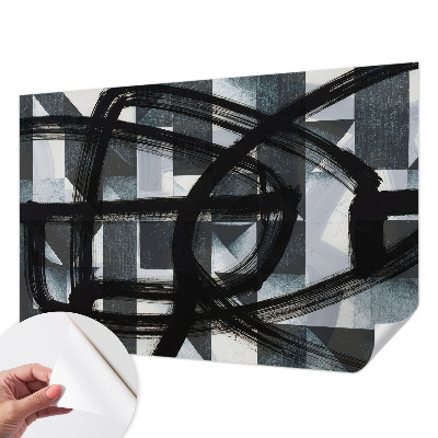3D fototapetas sienoms Ekspresyvinė geometrija