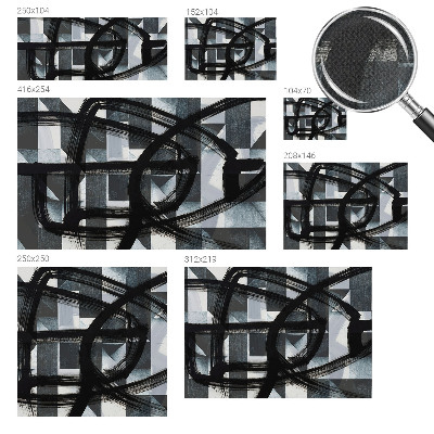 3D fototapetas sienoms Ekspresyvinė geometrija