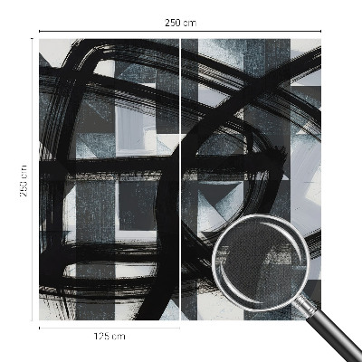 3D fototapetas sienoms Ekspresyvinė geometrija