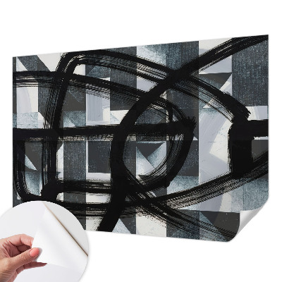 3D fototapetas sienoms Ekspresyvinė geometrija