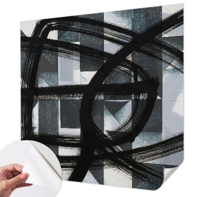 3D fototapetas sienoms Ekspresyvinė geometrija