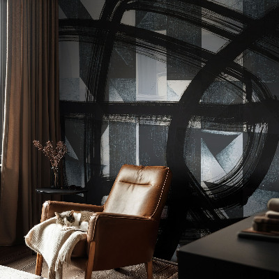 3D fototapetas sienoms Ekspresyvinė geometrija