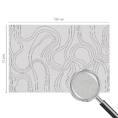 3D fototapetas sienoms Organinės linijos