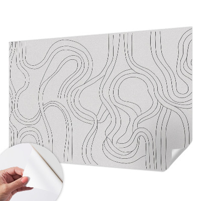 3D fototapetas sienoms Organinės linijos