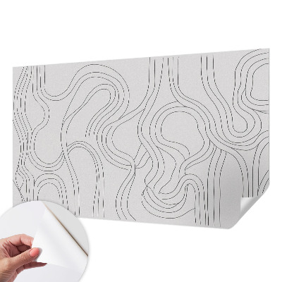 3D fototapetas sienoms Organinės linijos