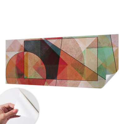 Fototapetas vaiko kambariui su geometrine abstrakcija