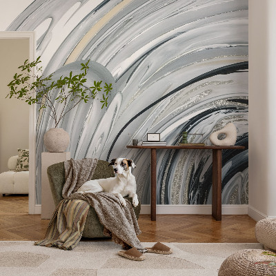 3D fototapetas su abstrakčiu marmuro raštu