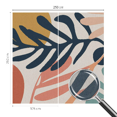 Savaime lipnus fototapetas Bladmonstre