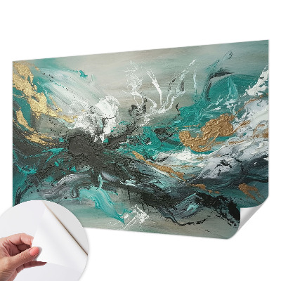 3D fototapetas sienoms su meniniu sūkurio motyvu