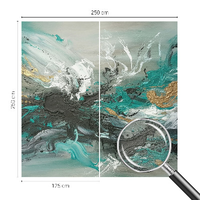 3D fototapetas sienoms Kunstnerisk virvel