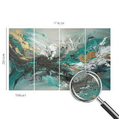 3D fototapetas sienoms Kunstnerisk virvel