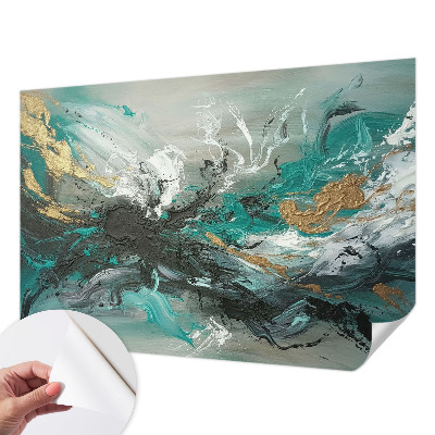 3D fototapetas sienoms su meniniu sūkurio motyvu